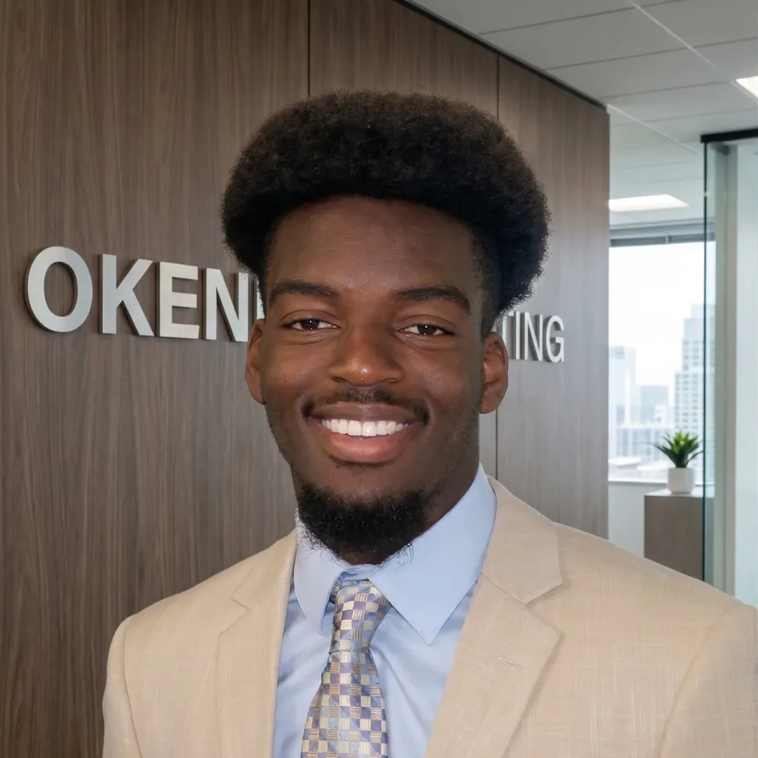 Gozie Okenu, founder of Okenu Marketing
